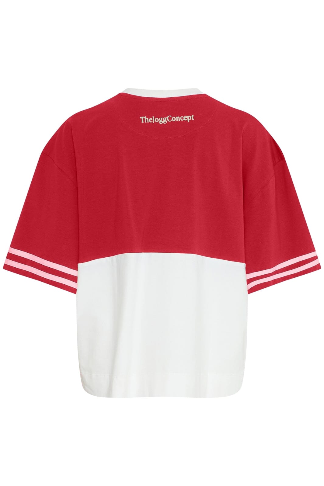 The Jogg Concept - Jcsabell Block Tshirt - 201530 Salsa Mix