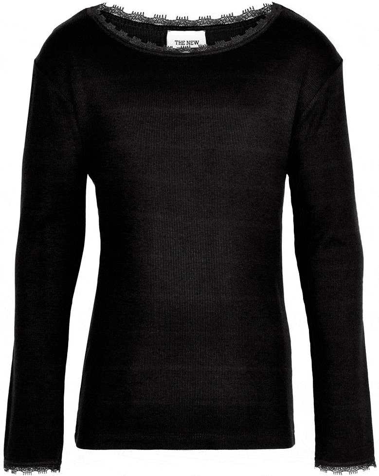 THE NEW - Bailey LS Tee - Black Bluser 