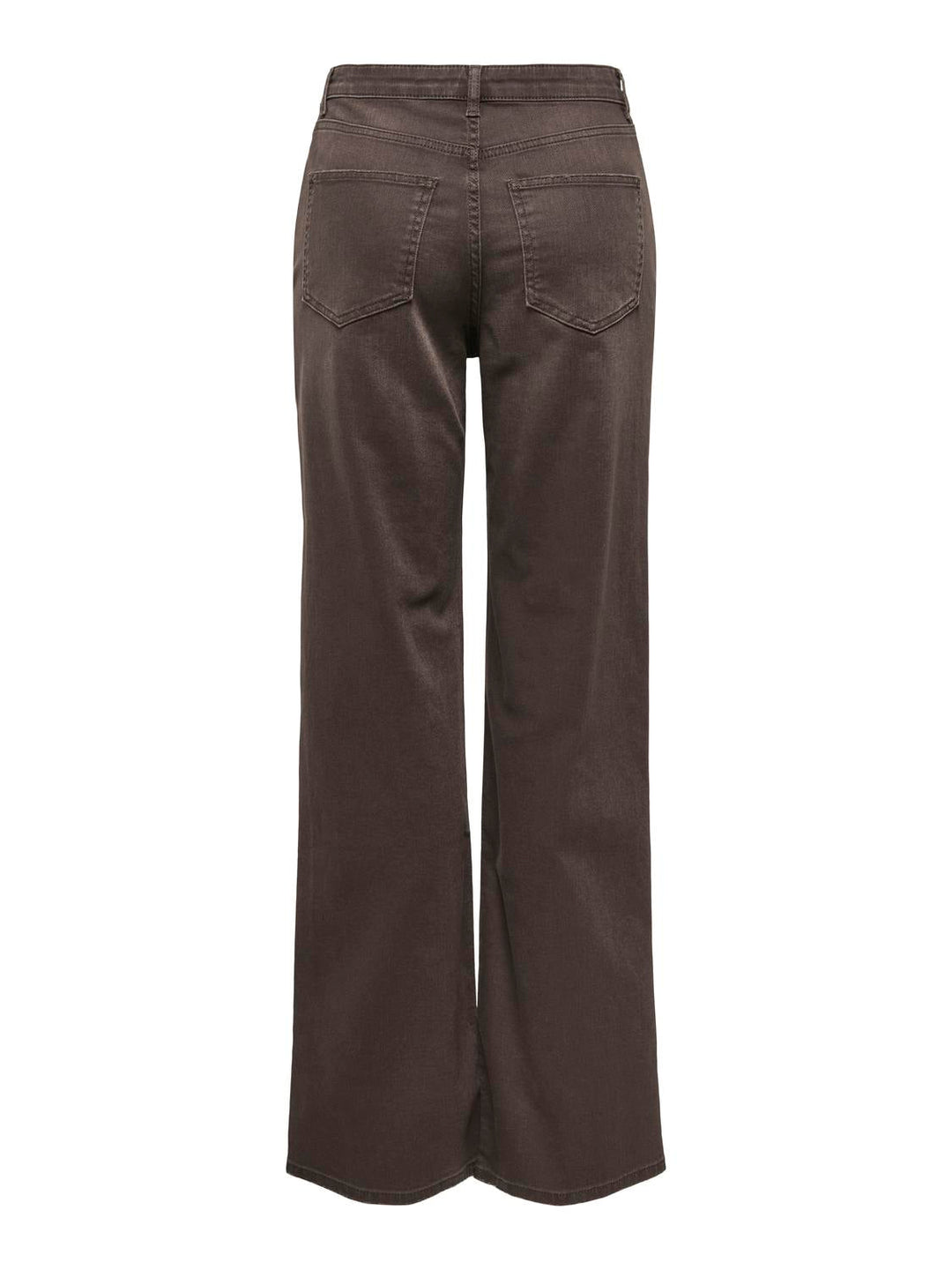 Only - Onljuicy Wide Leg Brown Dot - 4982454 Dark Brown Denim