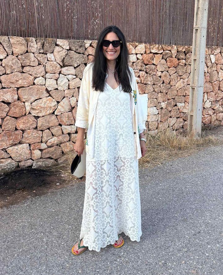 Sissel Edelbo - Sascha Strap Dress SE 1653 - Off White