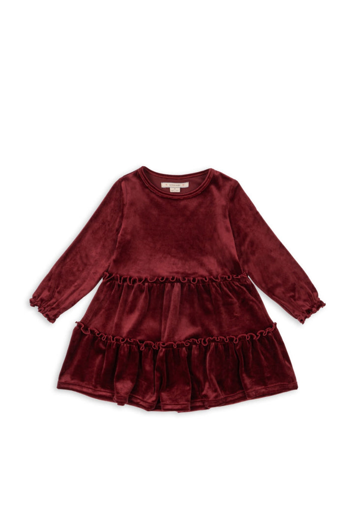 Konges Sløjd - Jingle Dress Grs Ks101995 - Red Dahlia