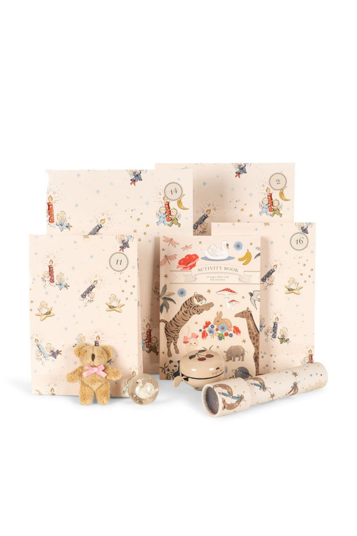 Konges Sløjd - Christmas Calendar With 24 Gifts Ks104251 - Beige