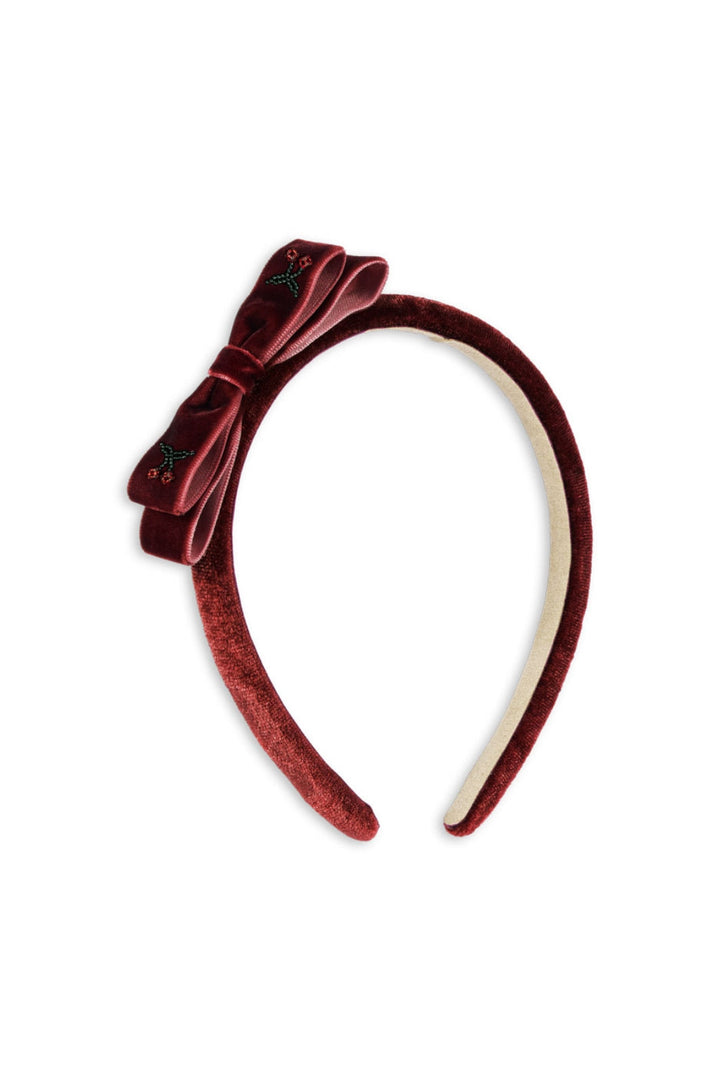 Konges Sløjd - Juliette Bow Hairbrace Ks104541 - Rio Red