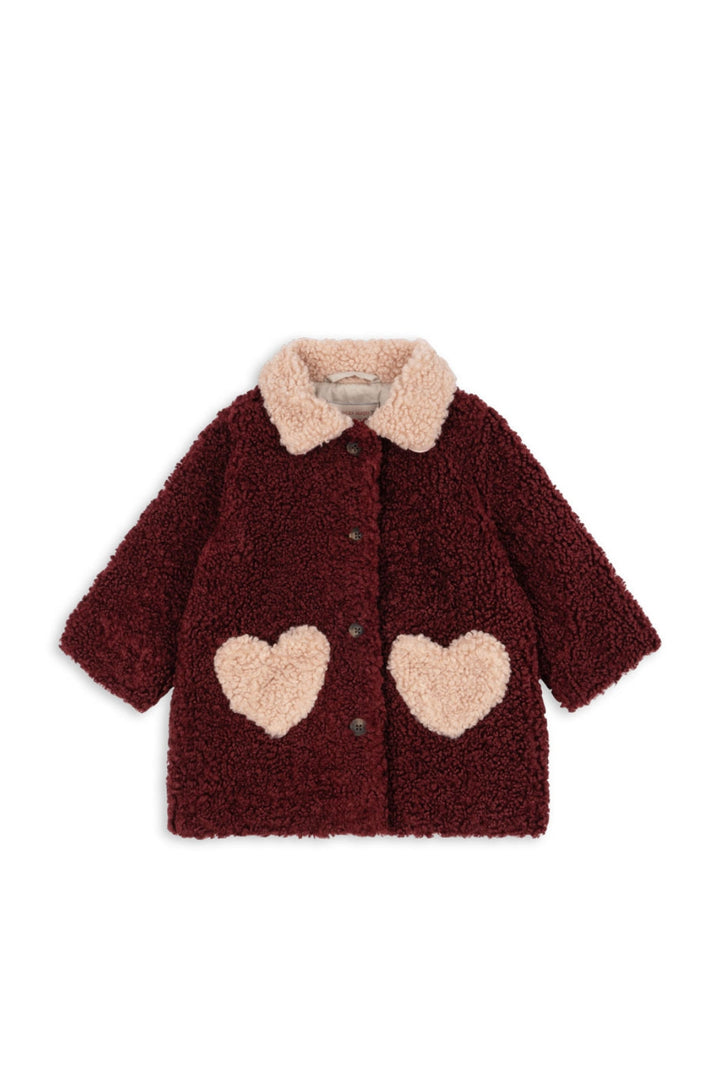 Konges Sløjd - Calin Coat Grs Ks104242 - Cabernet