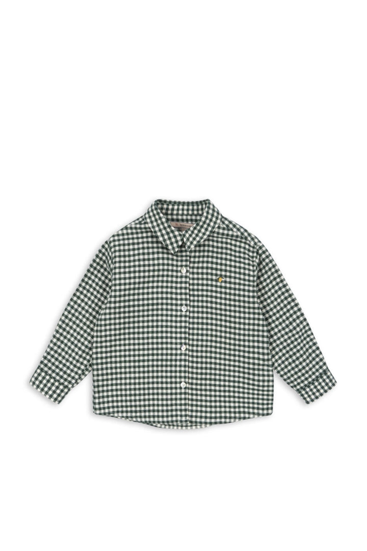 Konges Sløjd - Foret Ls Shirt Gots Ks104194 - Green Check
