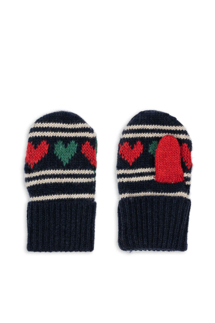 Konges Sløjd - Belou Mittens Ks104228 - Heart
