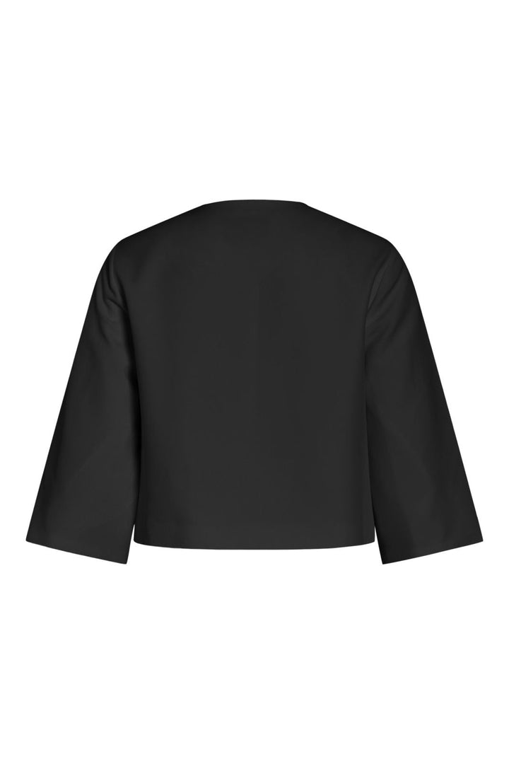 Vila - Vigery O-Neck 3/4 Bolero/Dc - 5001848 Black Beauty