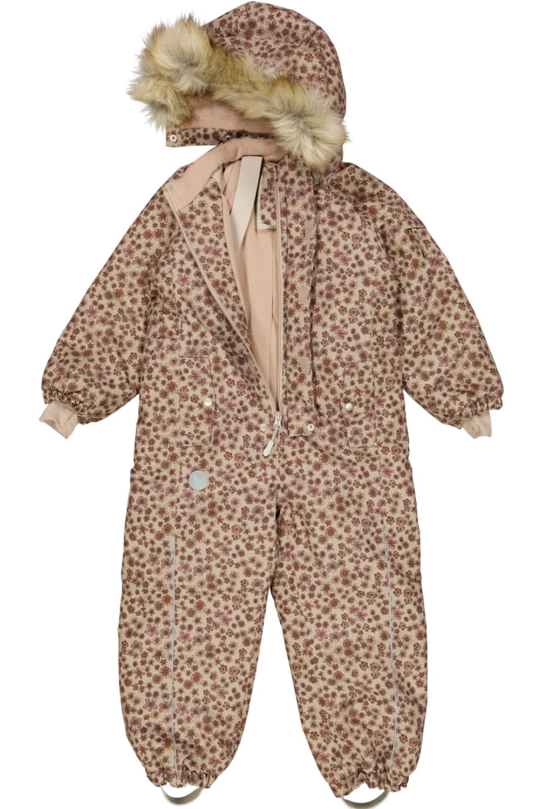 Wheat - Snowsuit Moe Tech - 2254 winter blush flowers Flyverdragter 