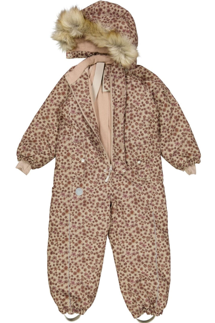 Wheat - Snowsuit Moe Tech - 2254 winter blush flowers Flyverdragter 