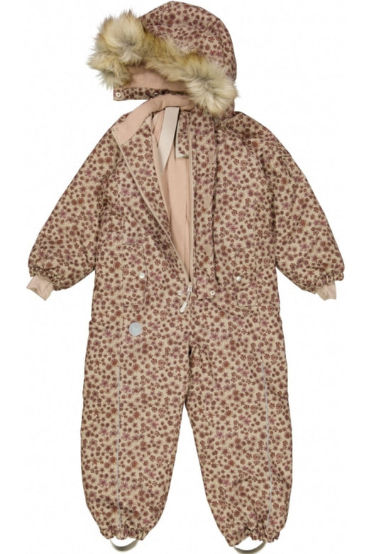 Wheat - Snowsuit Moe Tech - Winter Blush Flowers Flyverdragter 