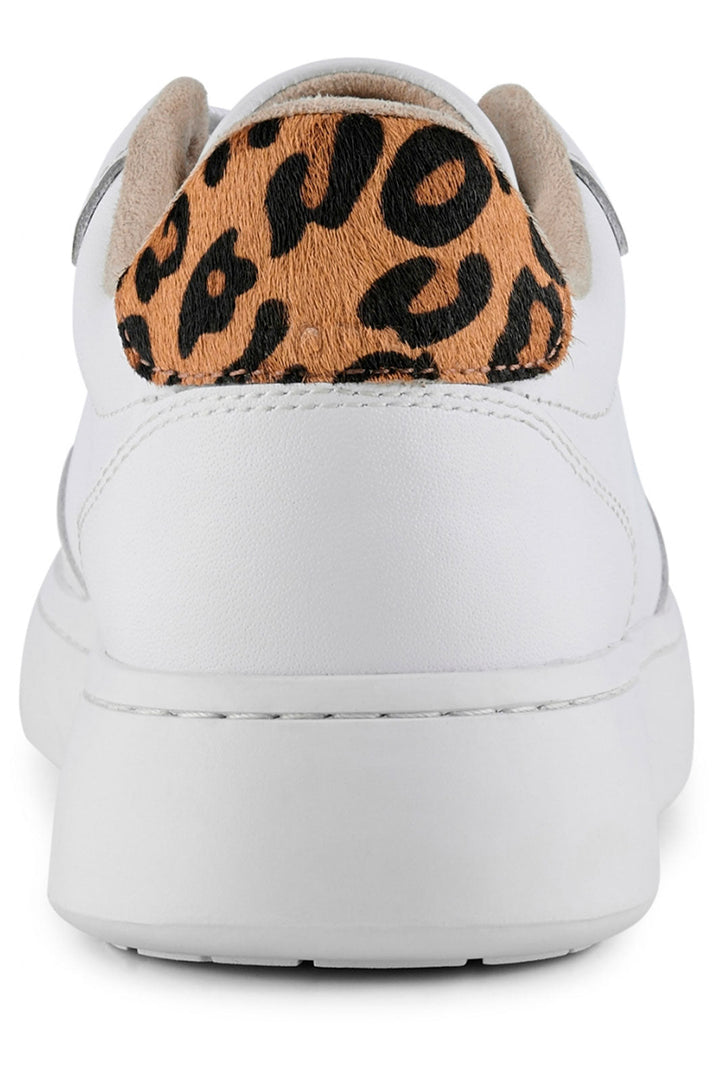 Woden - Evelyn Leather - 300 Bright White Sneakers 