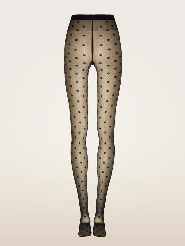 Wolford - Daisy Tights17667 - 9180 Black/black Strømpebukser 