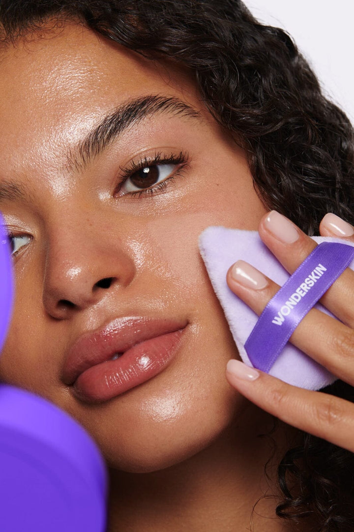 Wonderskin - FYP Powder Puff - Purple WS-FYP-PP Makeup tilbehør 