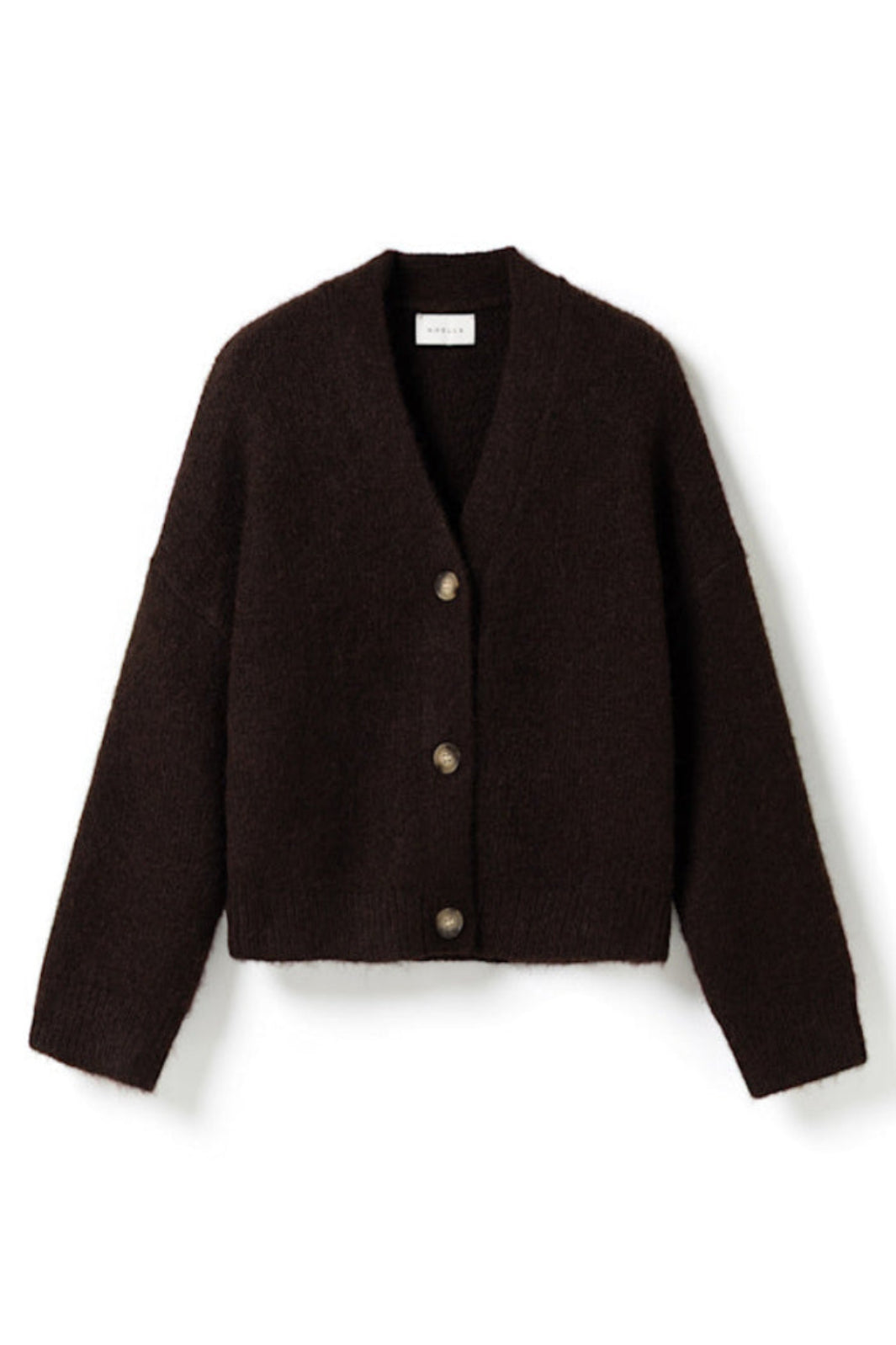 Noella - N-Laiana Knit Cardigan 16100001 - 674 - Chocolate