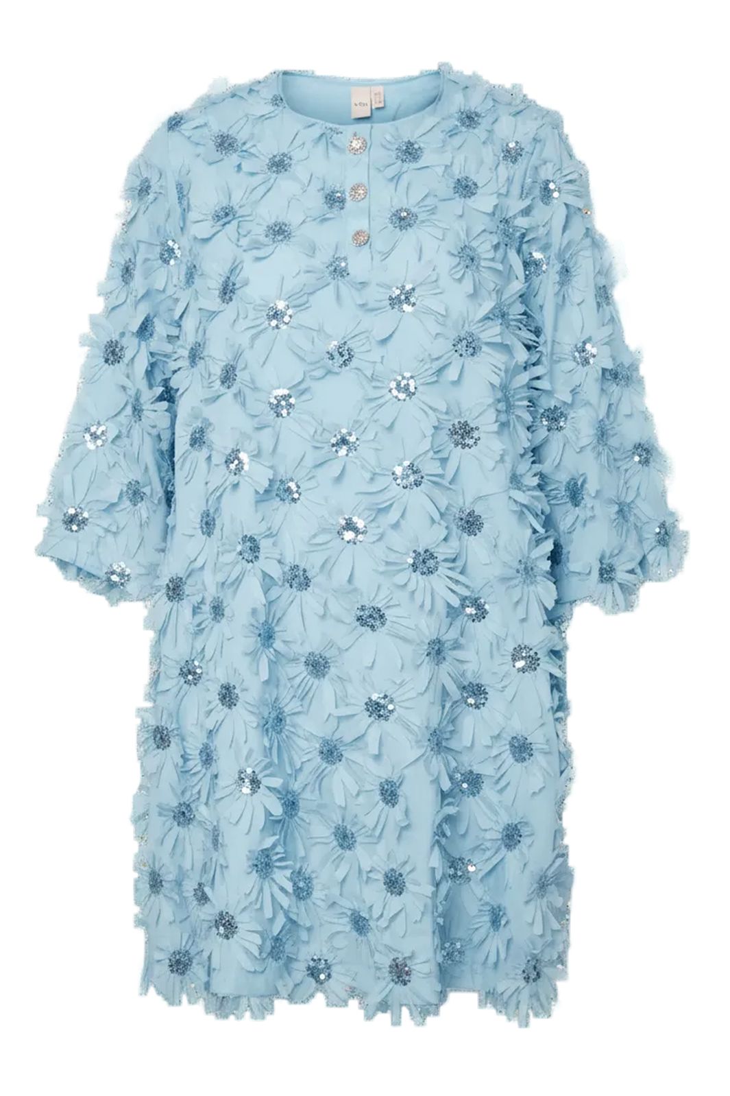 YAS - Yasabelone 3/4 Dress - 5031499 Clear Sky