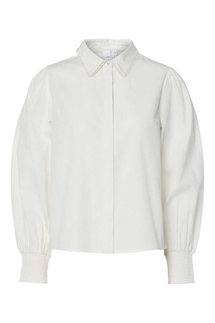 Y.A.S - Yasalmanna Ls Shirt - 4913984 Star White