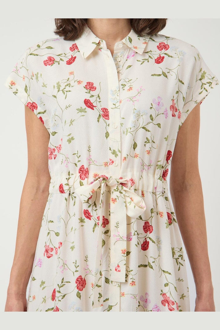 YAS - Yasasina Midi Belt Dress - 4970865 Pristine Botalia