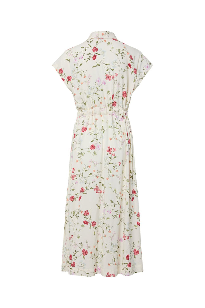 YAS - Yasasina Midi Belt Dress - 4970865 Pristine Botalia