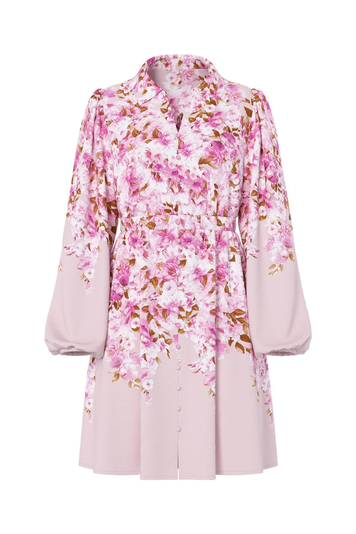 YAS - Yascleo Ls Dress - 5175514 Pale Lilac Cleo Print