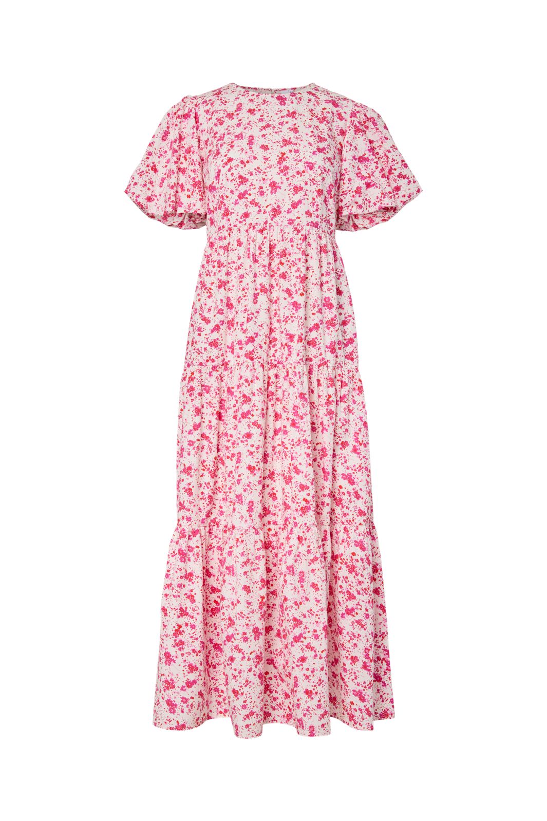 YAS - Yascolea Ss Ankle Dress - 4921725 Pristine Donna