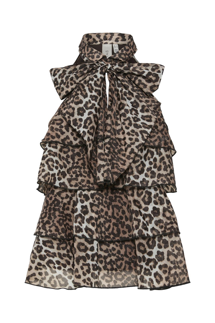 Y.A.S - Yaseloise Halterneck Top - 4722035 Birch Leo