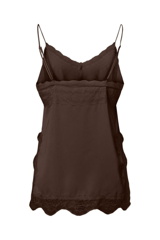 Y.A.S - Yasfrankie Strap Top - 5091564 Chocolate Brown