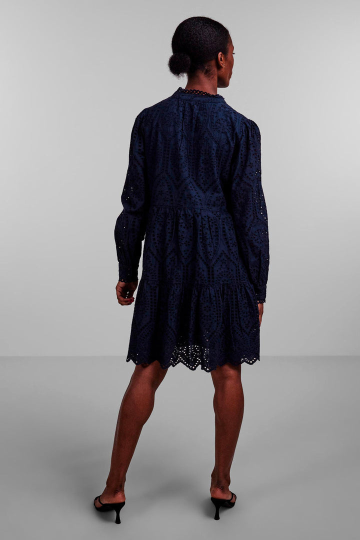 Y.A.S - Yasholi Ls Dress S. - Sky Captain Kjoler 