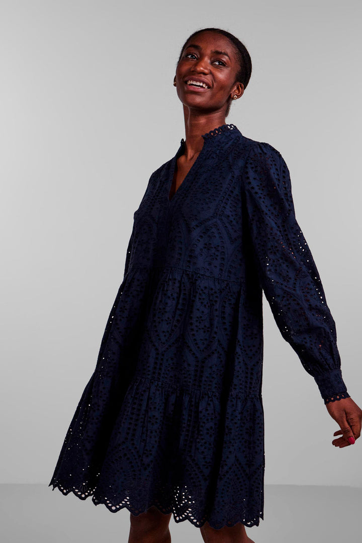 Y.A.S - Yasholi Ls Dress S. - Sky Captain Kjoler 