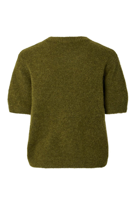 YAS - Yasjohi Ss Wool Blend Pullover - 5109007 Fir Green