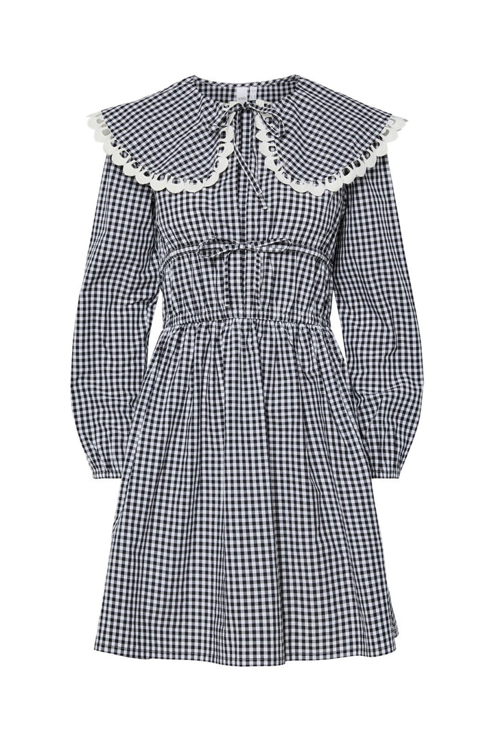 Y.A.S - Yaskara Ls Dress - 4871004 Black White