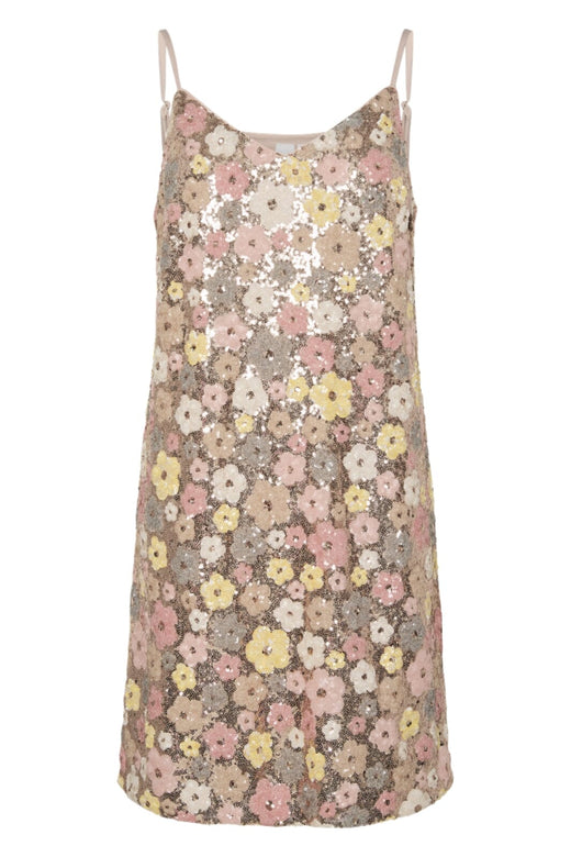 Y.A.S - Yaslalea Strap Sequin Dress - 4766023 French Vanilla Lalea Sequins Kjoler 
