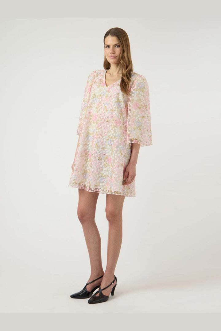 YAS - Yasleanna 3/4 Dress New - 4980251 Pristine Leanna Aop