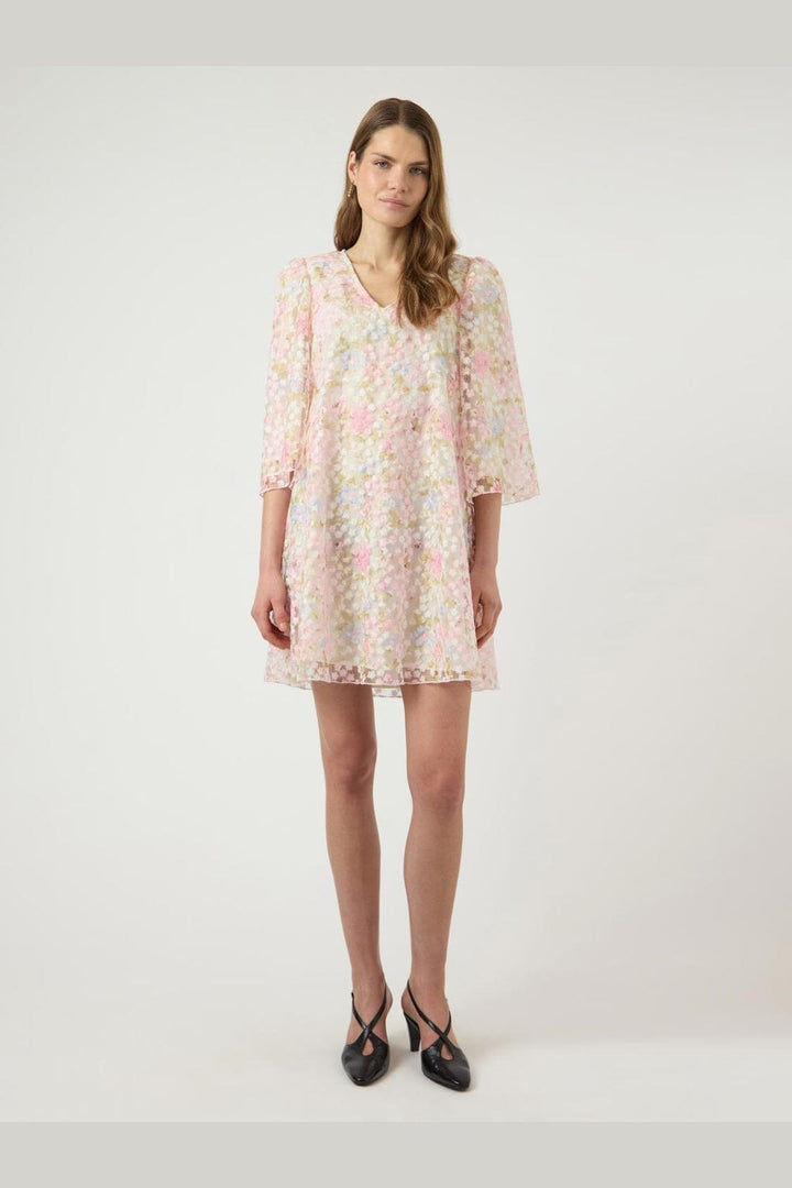 YAS - Yasleanna 3/4 Dress New - 4980251 Pristine Leanna Aop