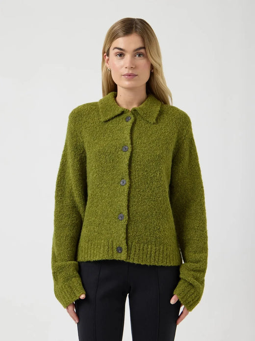 YAS - Yasmaddie Ls Knit Cardigan - 5097003 Cardamom Seed Cardigans 