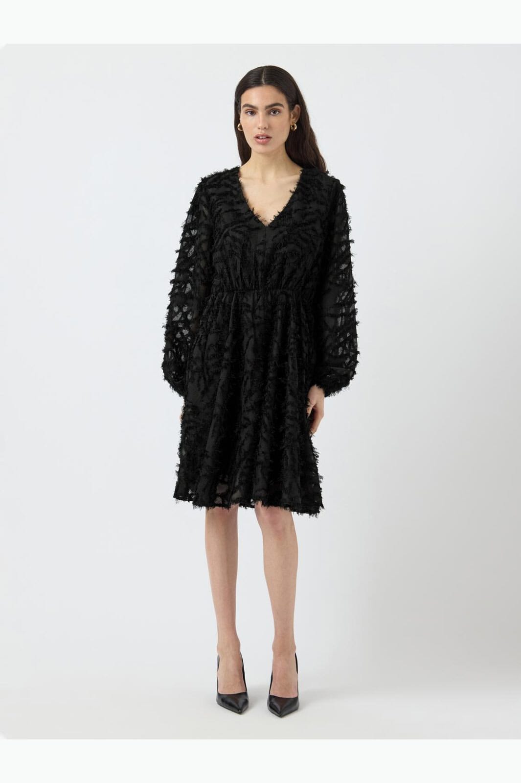 Y.A.S - Yasparia Ls Dress - 4841816 Black