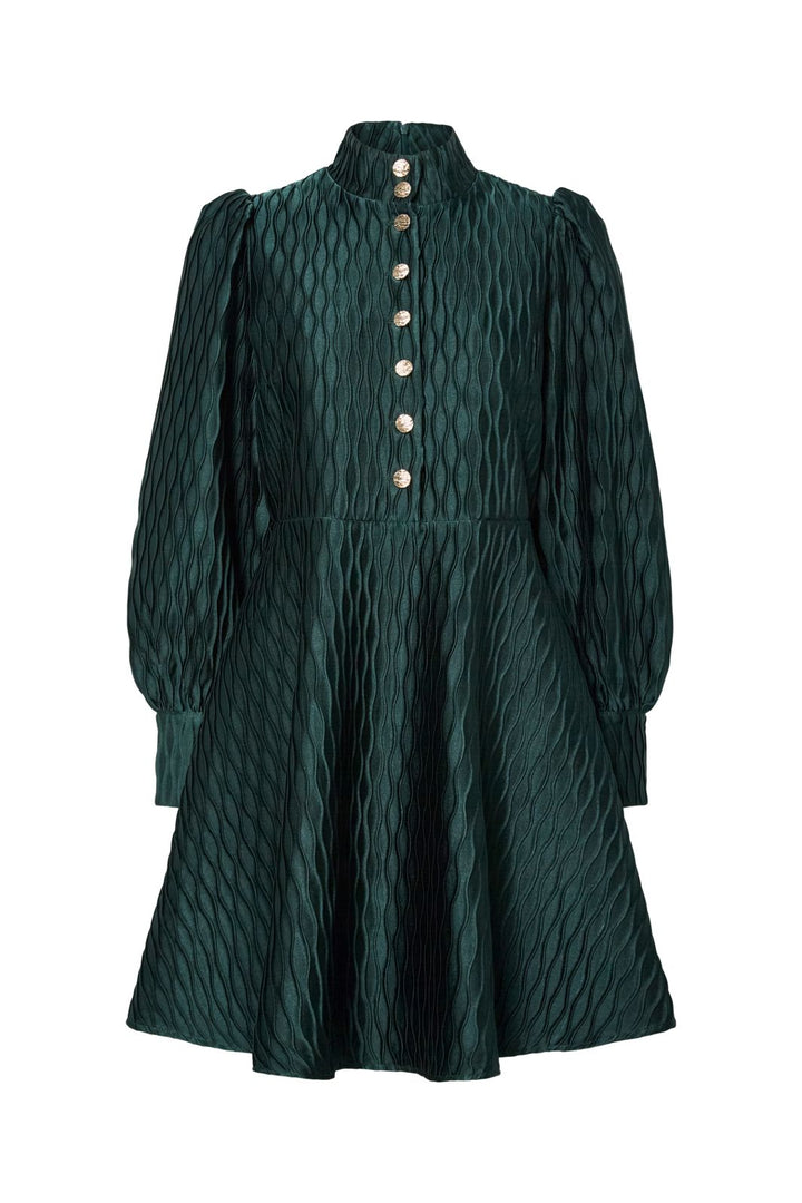 YAS - Yasripple Ls Dress - 4841719 Ponderosa Pine