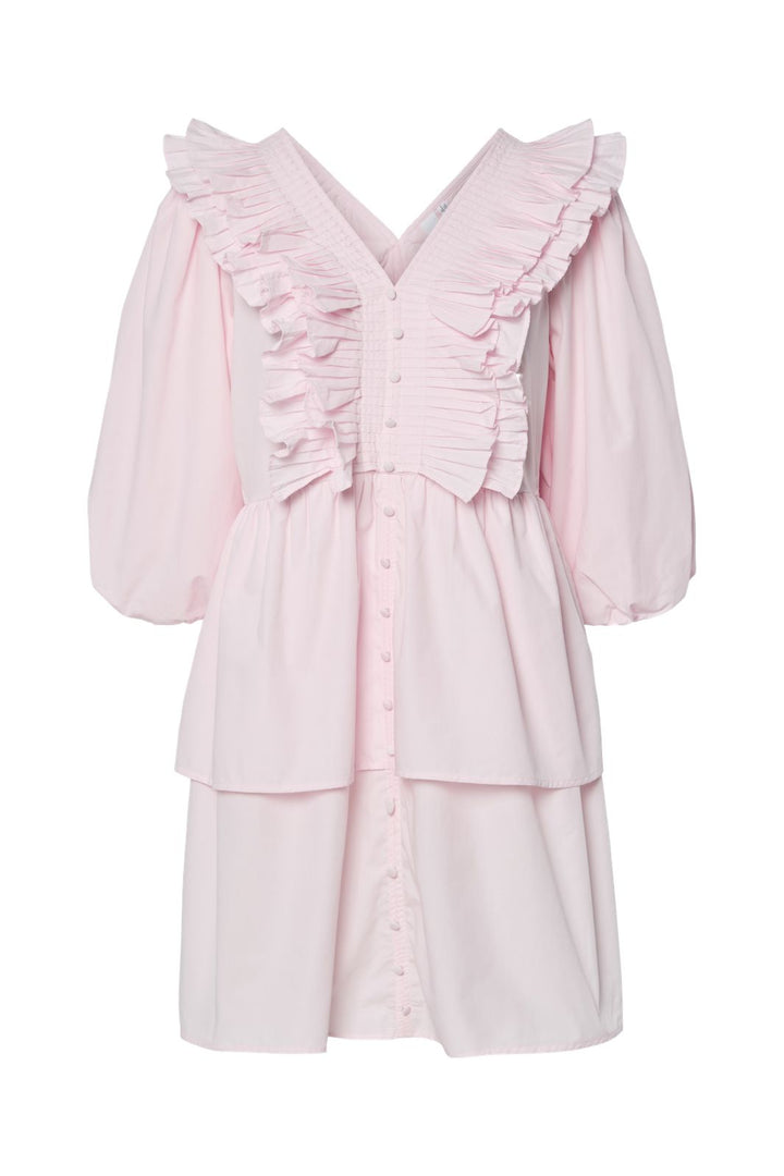 Y.A.S - Yasruna 3/4 Ruffle Dress - 4886898 Cherry Blossom