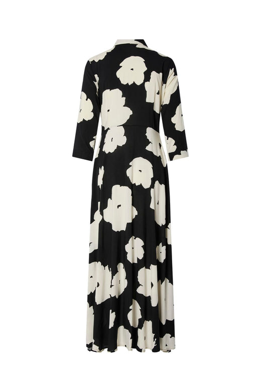 YAS - Yassavanna Long Shirt Dress - 4630883 Black Mille