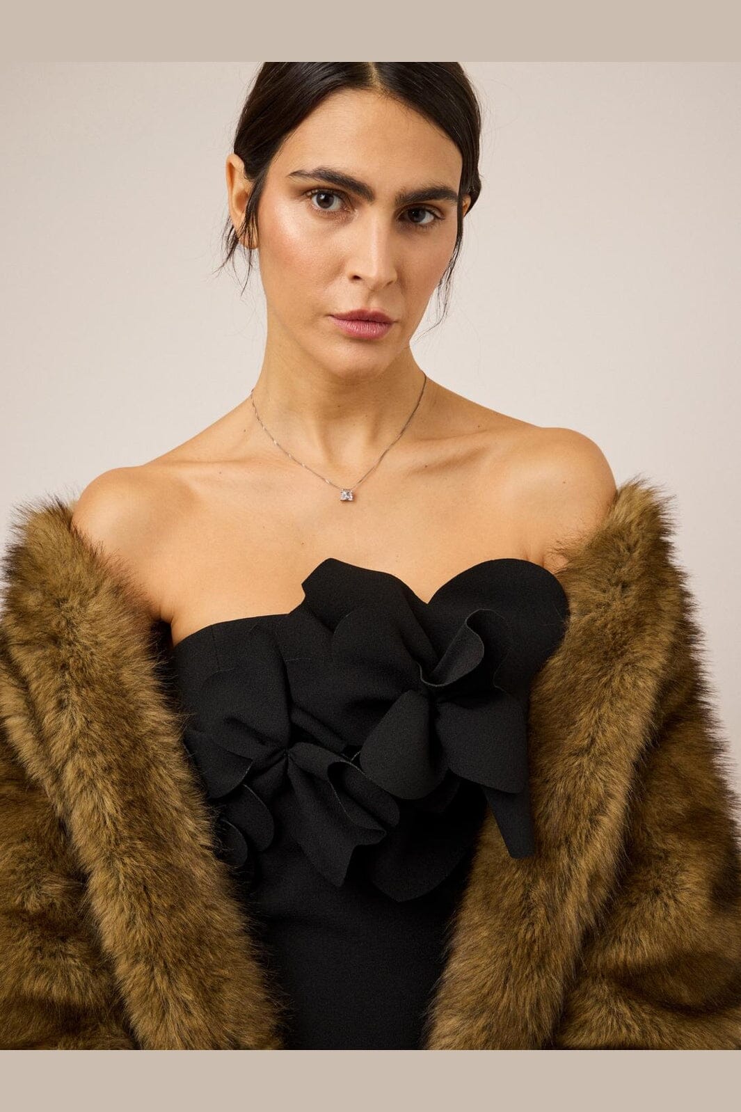 YAS - Yassharma Bandeau Dress - 5210220 Black