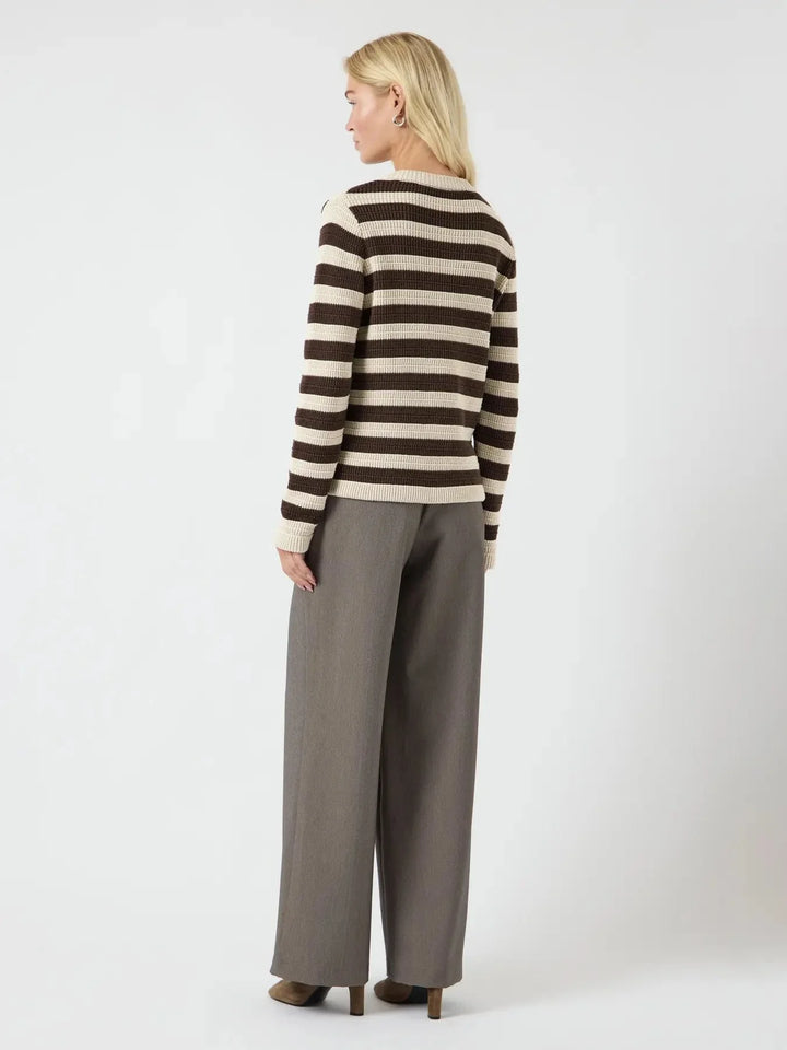 Y.A.S - Yassironi Ls Knit Cardigan - 4961531 Chocolate Brown Cardigans 