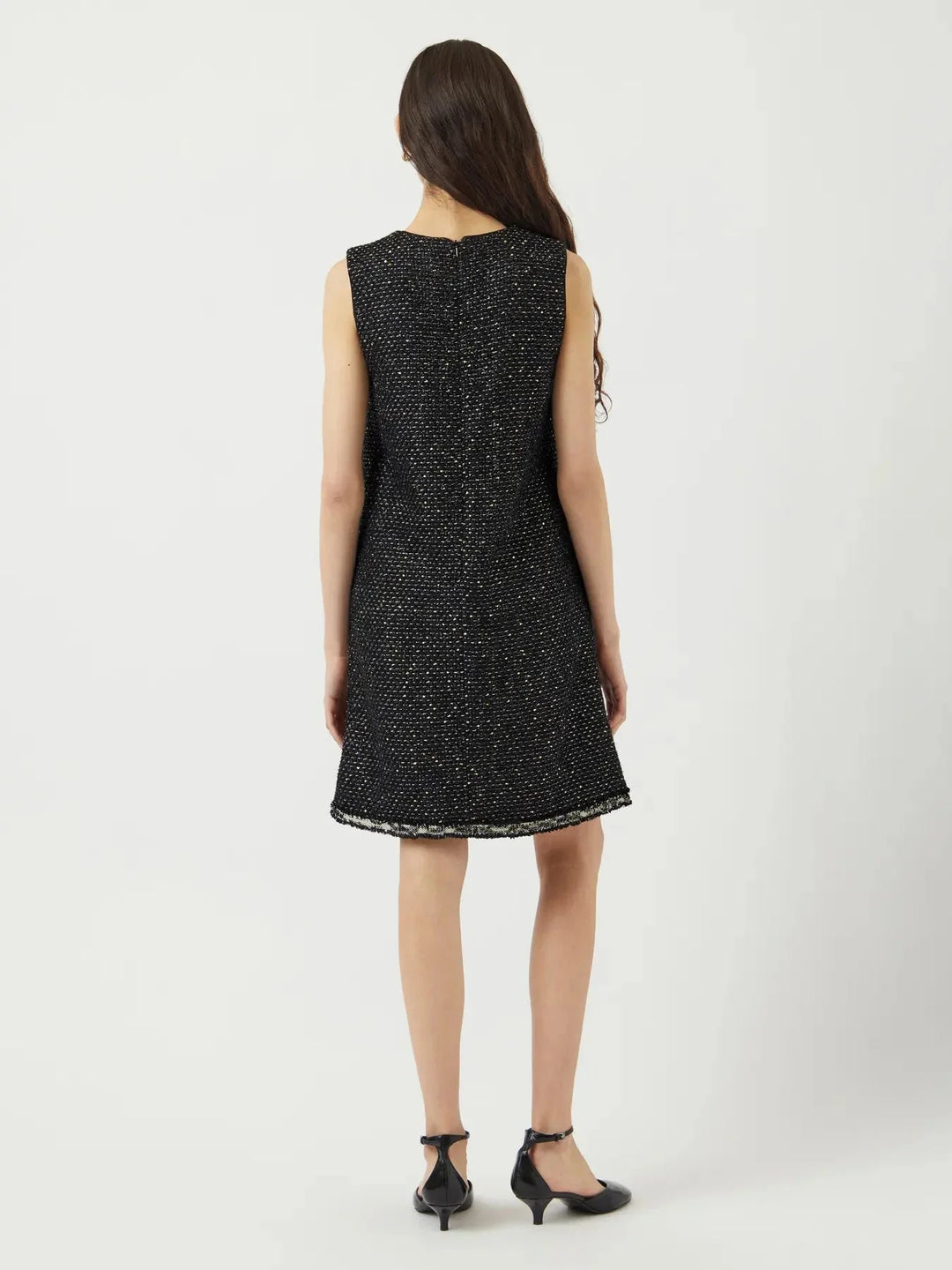 Y.A.S - Yasunida Sl Tweed Dress - 4845986 Black Kjoler 