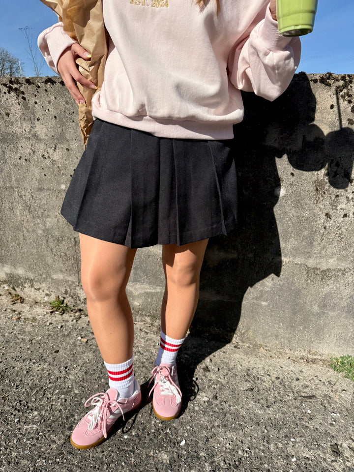 Yellow Lane - Lane Mini Skorts 165303 - 100 - Black Shorts 