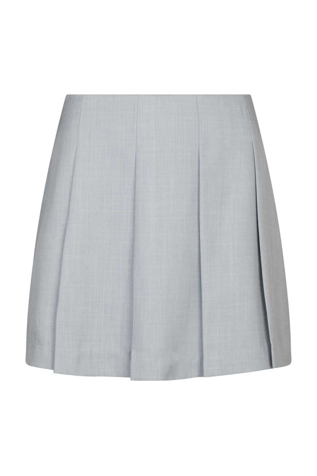 Yellow Lane - Lane Mini Skorts 165303 - 133 - Grey Melange Shorts 