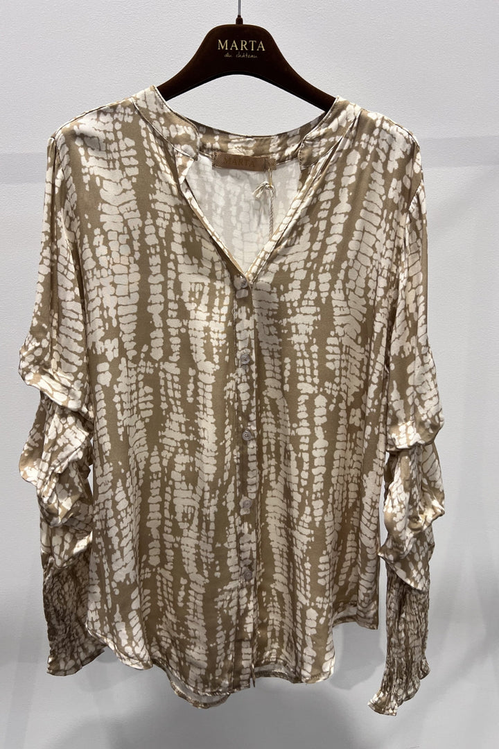 Marta Du Chateau - Mdcaisha Shirt - 3639 Camello