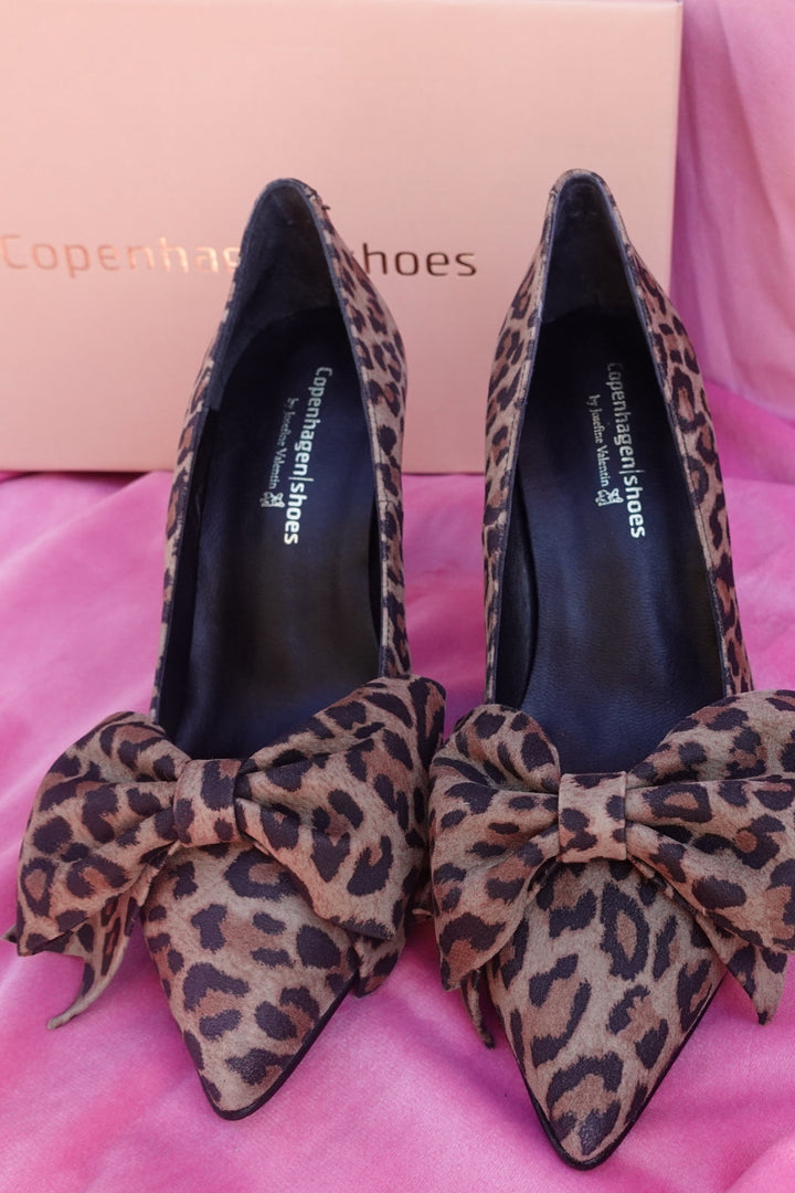 Copenhagen Shoes by Josefine Valentin - Maite - Brown Leopard Stiletter 