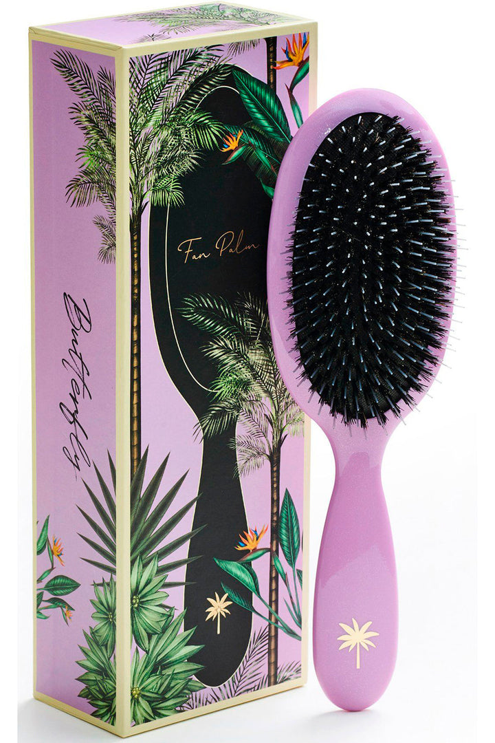 Fan Palm - Hair Brush Medium - Butterfly Hårbørster 