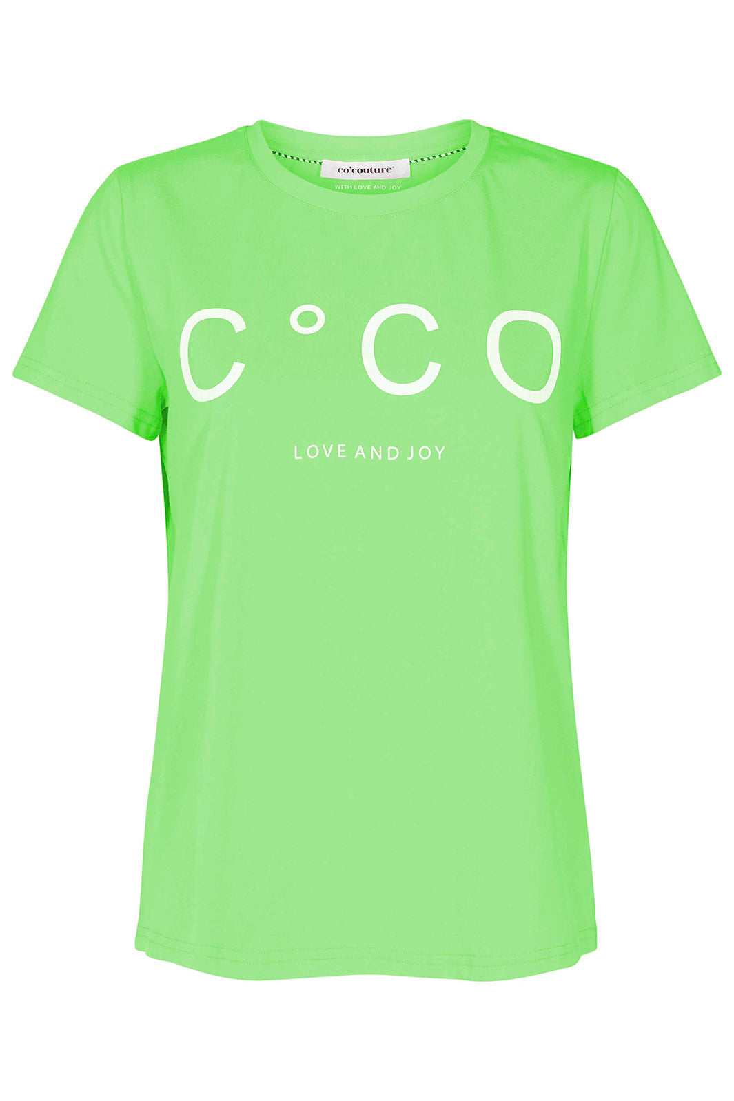 Forudbestilling - Co'couture - Coco Signature Tee - Vibrant Green (Juni) T-shirts 