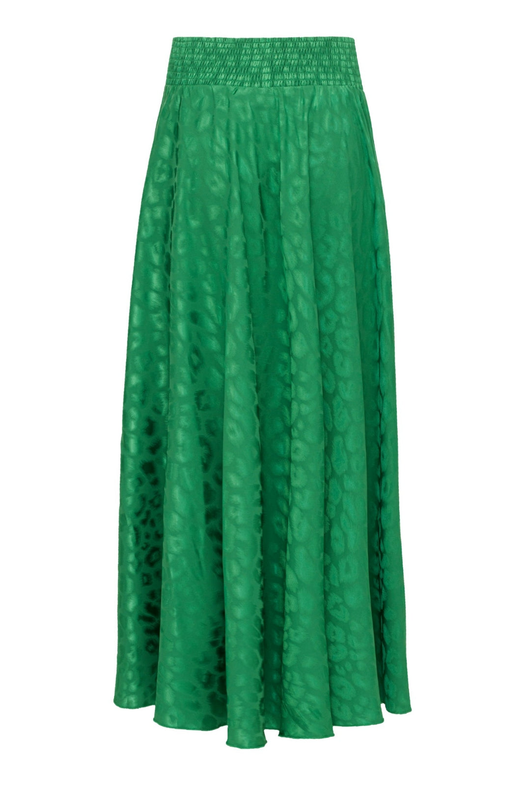 Forudbestilling - Karmamia - Savannah Skirt - Emerald Leo Jacquard (Midt August) Nederdele 