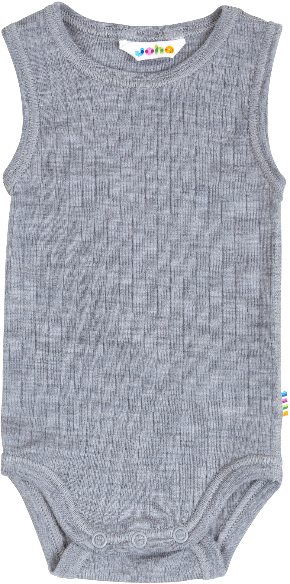 Joha - Body without sleeves - Light Grey Melange - Uld Bodystockings 