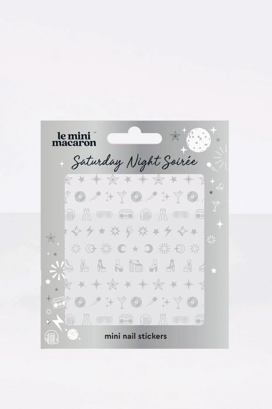 Le Mini Macaron - Mini Nail Art - Saturday Night Soirée Negle ting 
